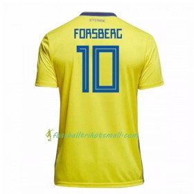 Fußballtrikots Schweden Forsberg 10 WM 2018 Heimtrikotsatz kaufen